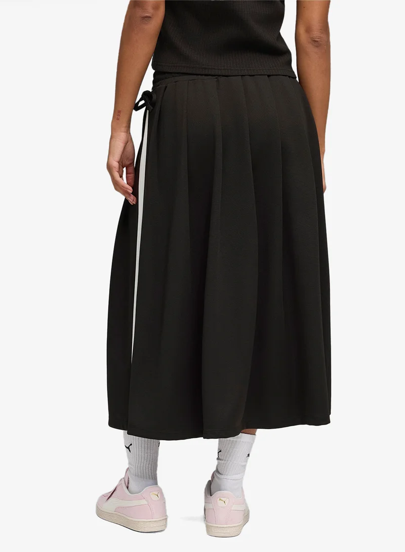 PUMA  T7 Midi Pleated Skirt for Women | Best Price UAE